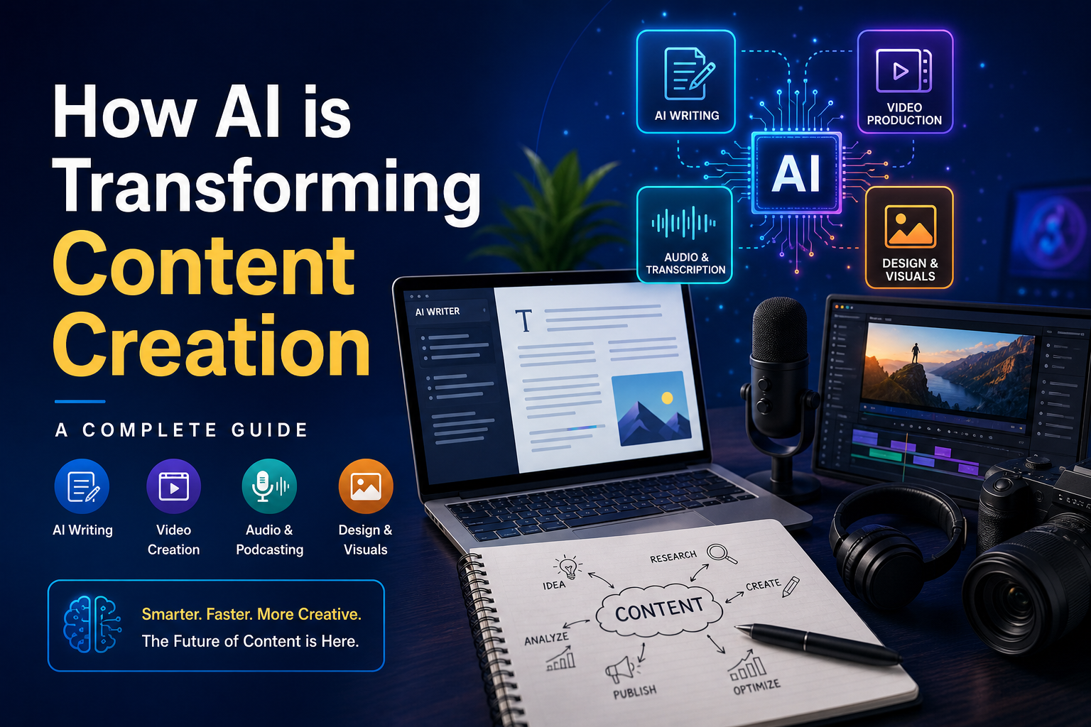 How AI is Transforming Content Creation: A Complete Guide